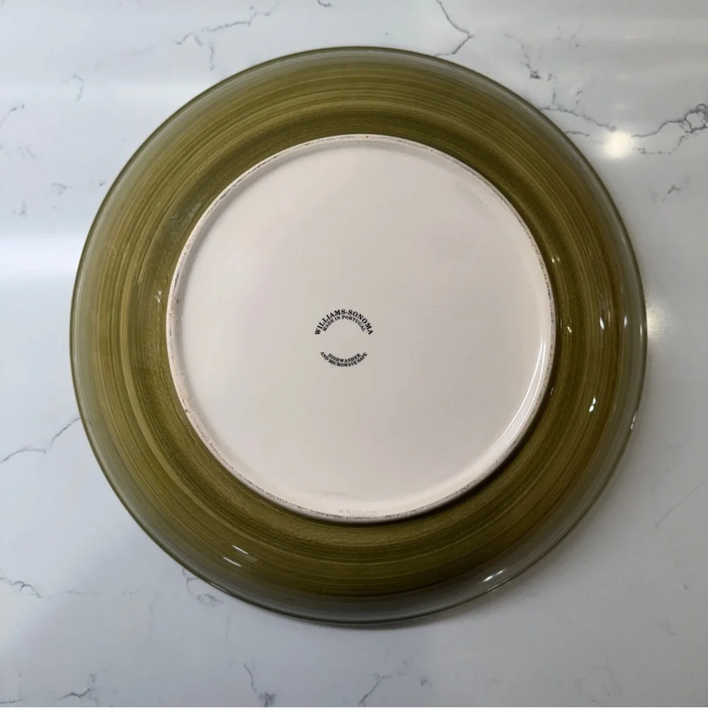 Williams Sonoma Liguria Olive Pasta Serving Bowl 13